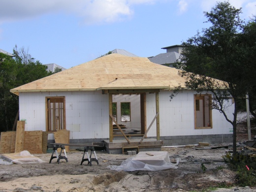 building a small house building a small house