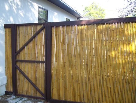 bamboo fencing, bamboo fence