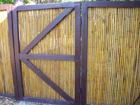 bamboo fencing, bamboo fence